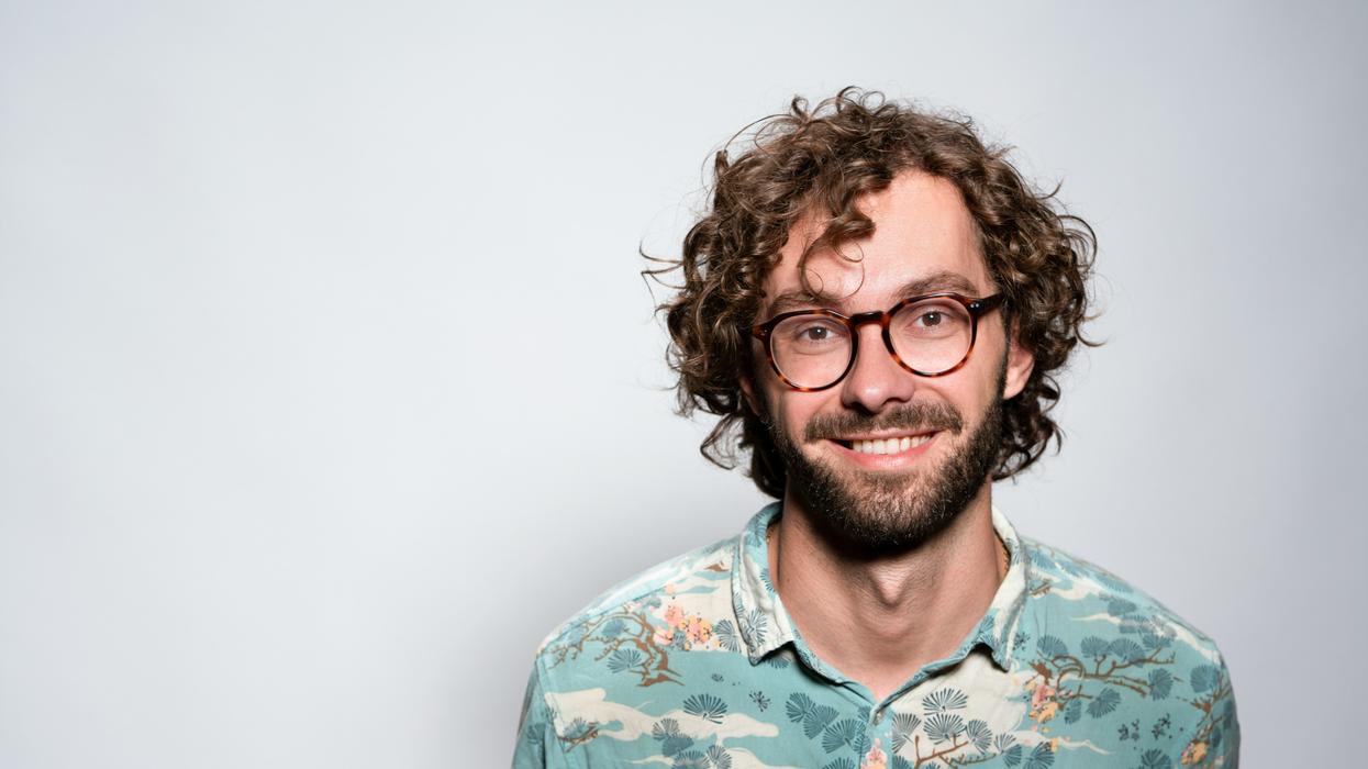 Guy smiling