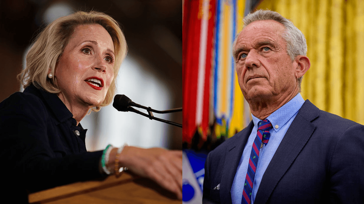 Gwen Walz; Robert F. Kennedy Jr.