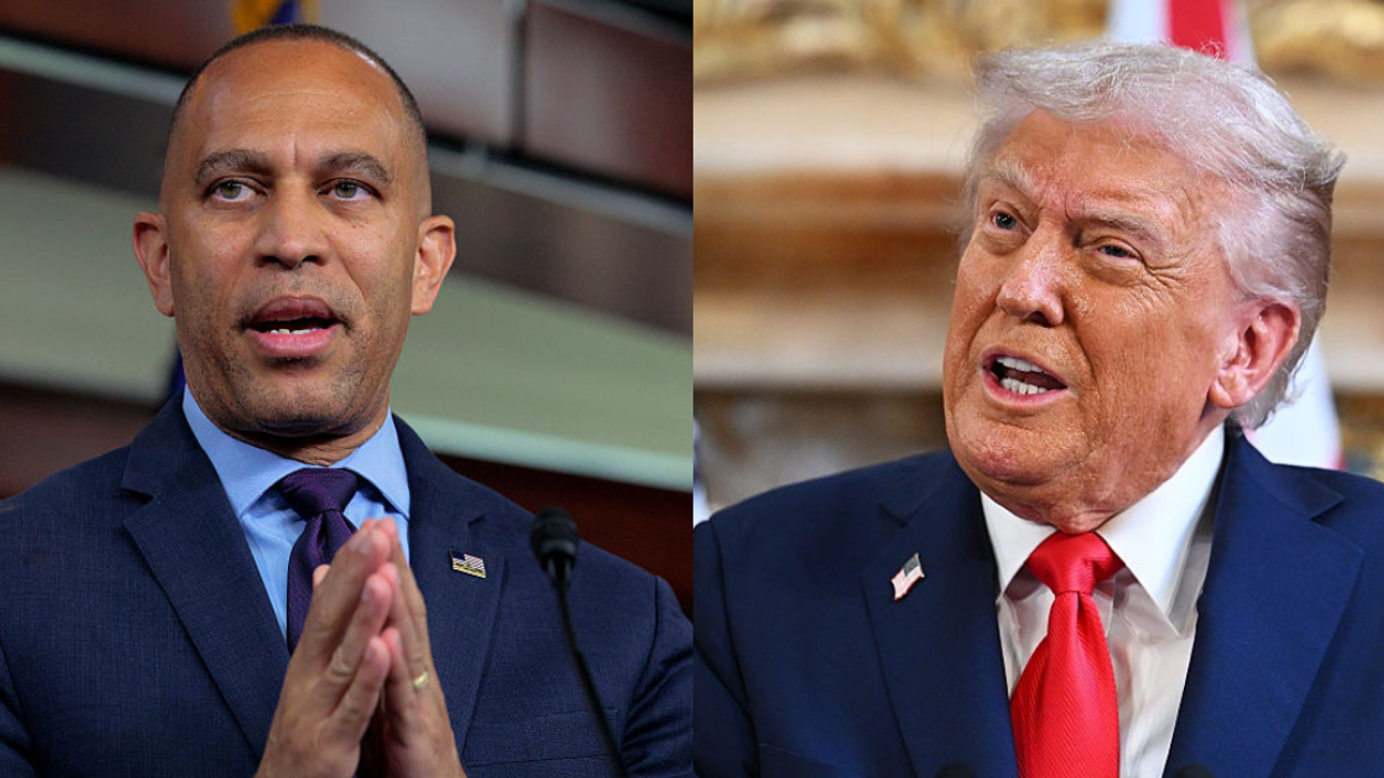 Hakeem Jeffries; Donald Trump