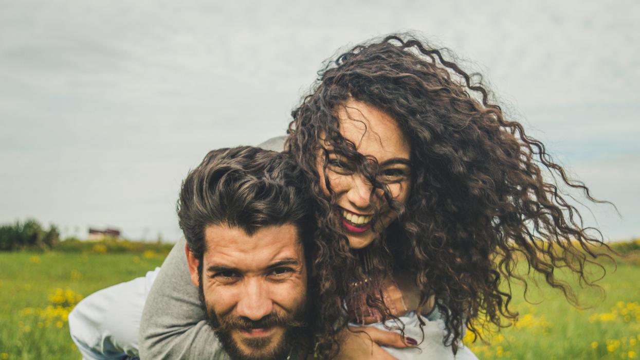 Happy couple