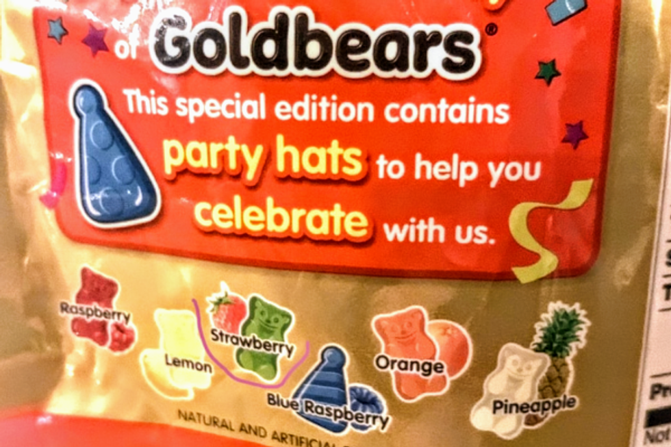 Haribo Goldbears 100th anniversary package
