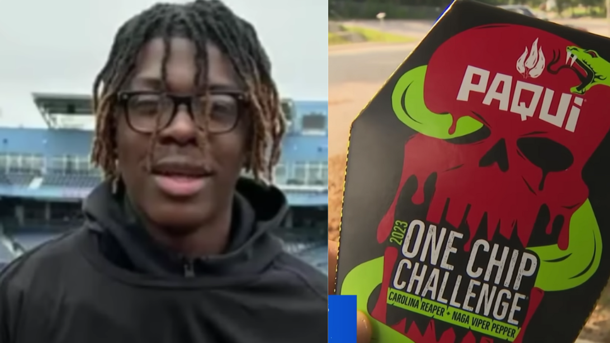 Harris Wolobah; Paqui Tortilla chip package