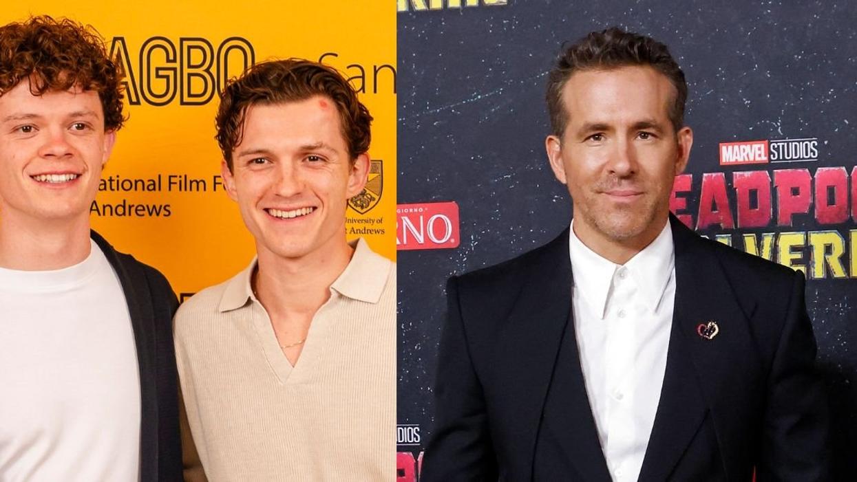 Harry Holland and Tom Holland; Ryan Reynolds