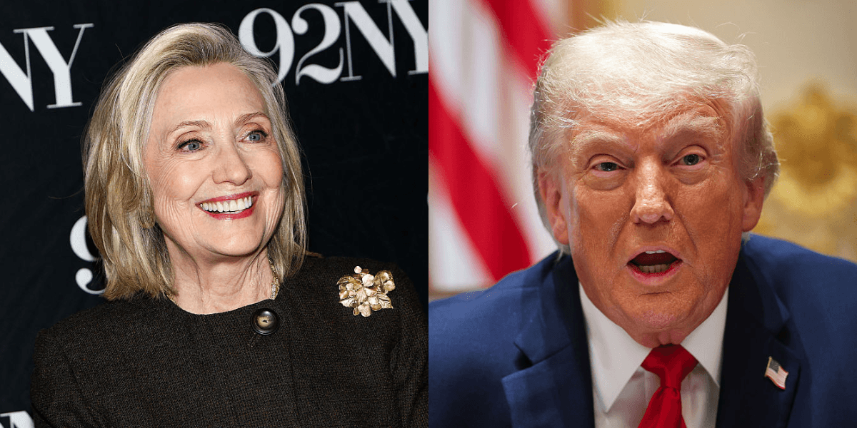Hillary Clinton Just Threw Some Epic Shade At Trump Over His Push To Print $250 Bills Featuring His Portrait