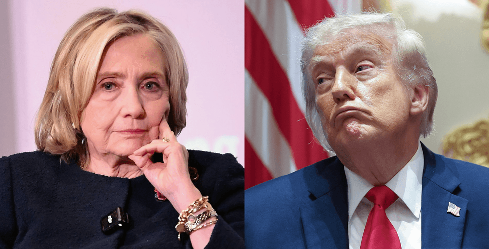 Hillary Clinton Perfectly Sums Up Aerial Photo Of The White House Amid Construction—And She's Absolutely Right