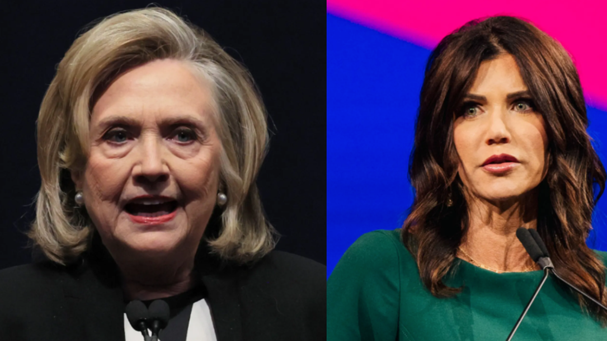 Hillary Clinton; Kristi Noem