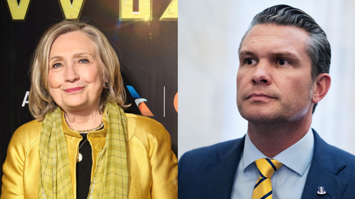 Hillary Clinton; Pete Hegseth