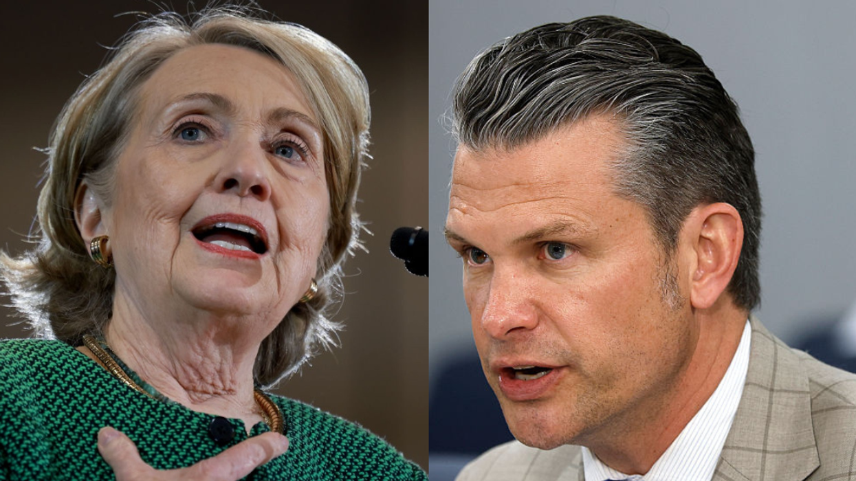 Hillary Clinton; Pete Hegseth