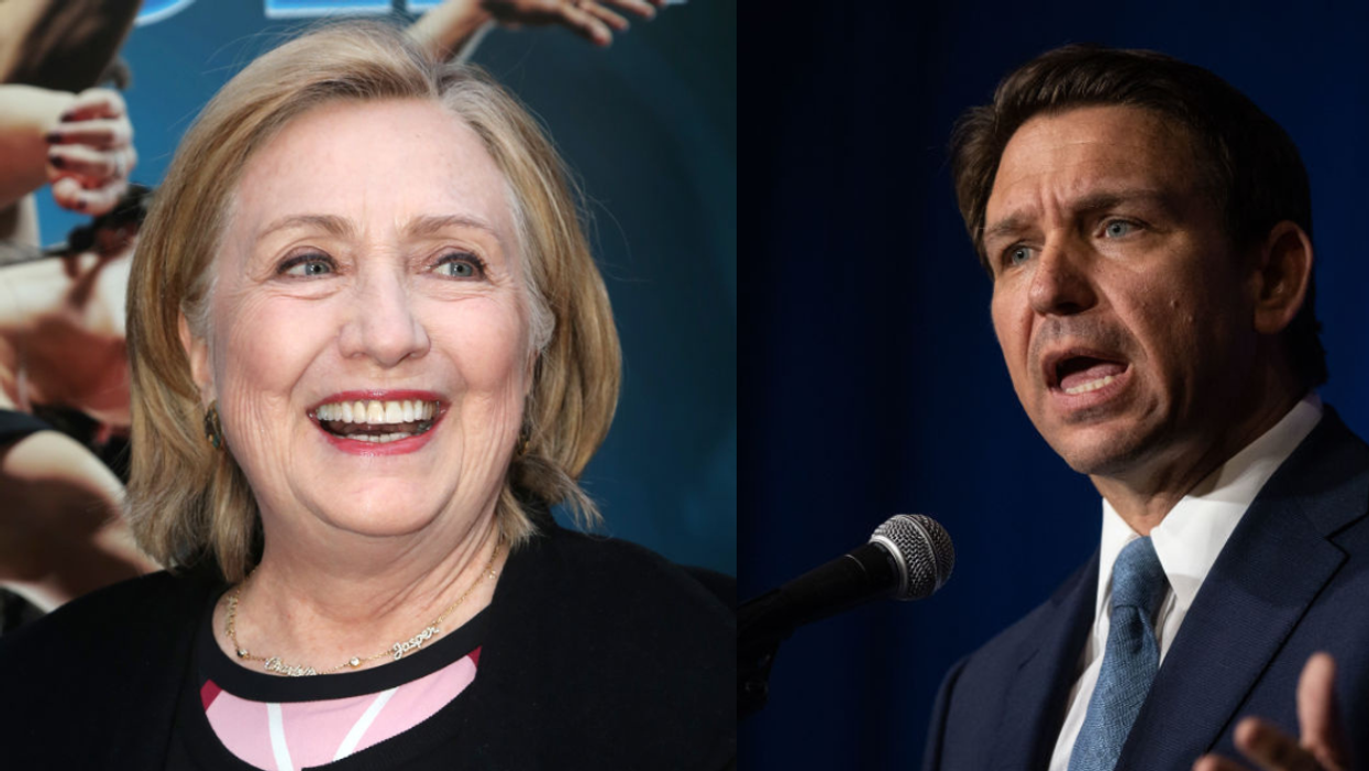 Hillary Clinton; Ron DeSantis