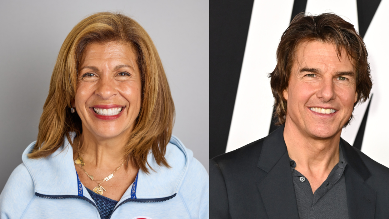 Hoda Kotb; Tom Cruise