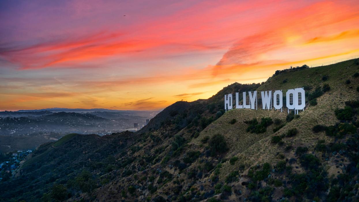 Hollywood sign