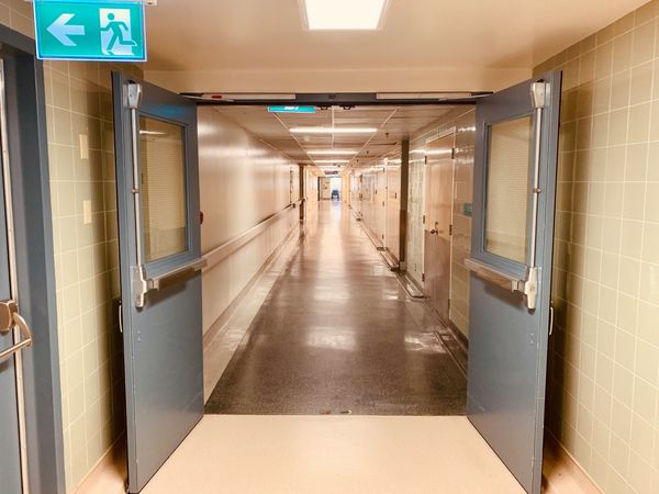 Hospital corridor