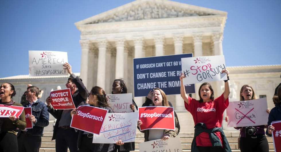 Gorsuch Nomination Hangs By Thread--Unless GOP Goes "Nuclear"