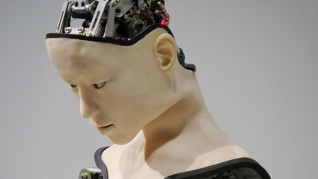 human robot illustration