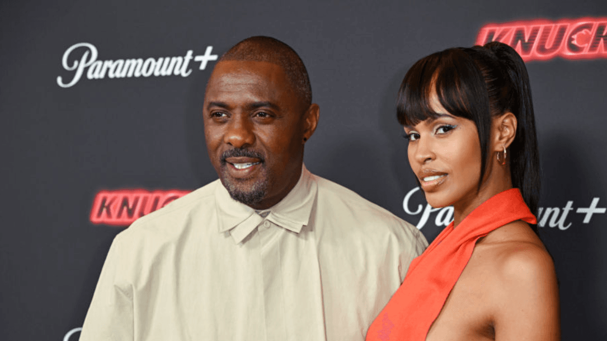Idris and Sabrina Elba