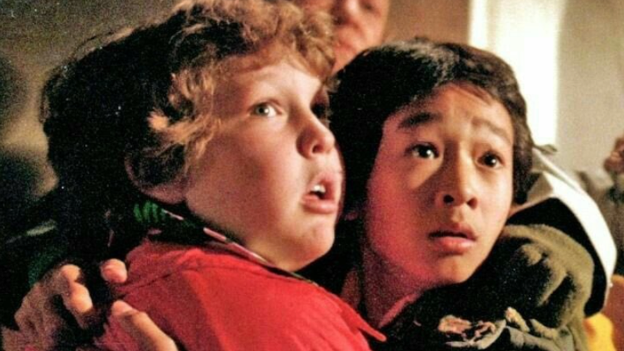 Image of Chunk and Data from "The Goonies"