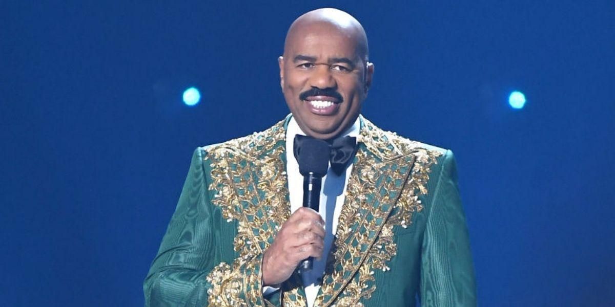 Steve Harvey's Green Suit Is Just One Of His Boldest Fashion