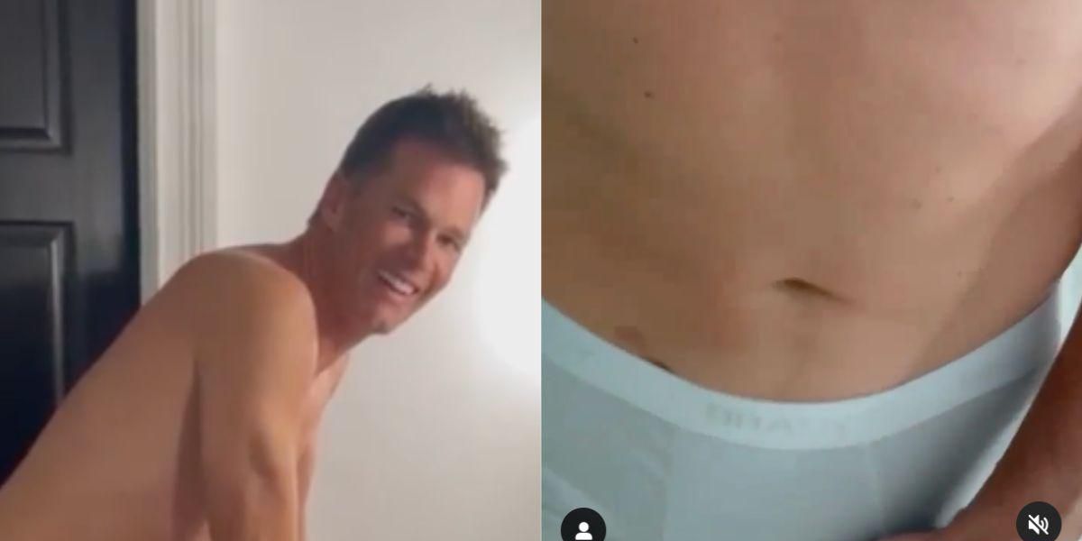 Tom Brady Has Fans Thirsty With Video In His New Underwear: VIDEO