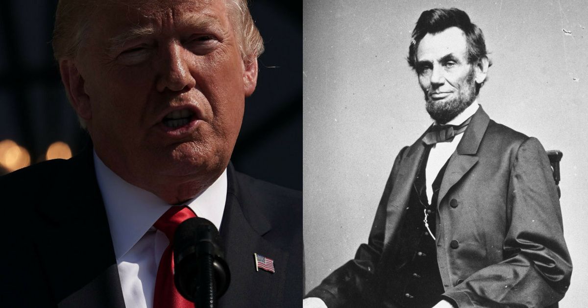 Jimmy Kimmel Put Trump's Controversial Abraham Lincoln Tweet To The Test--And Blew It To Pieces