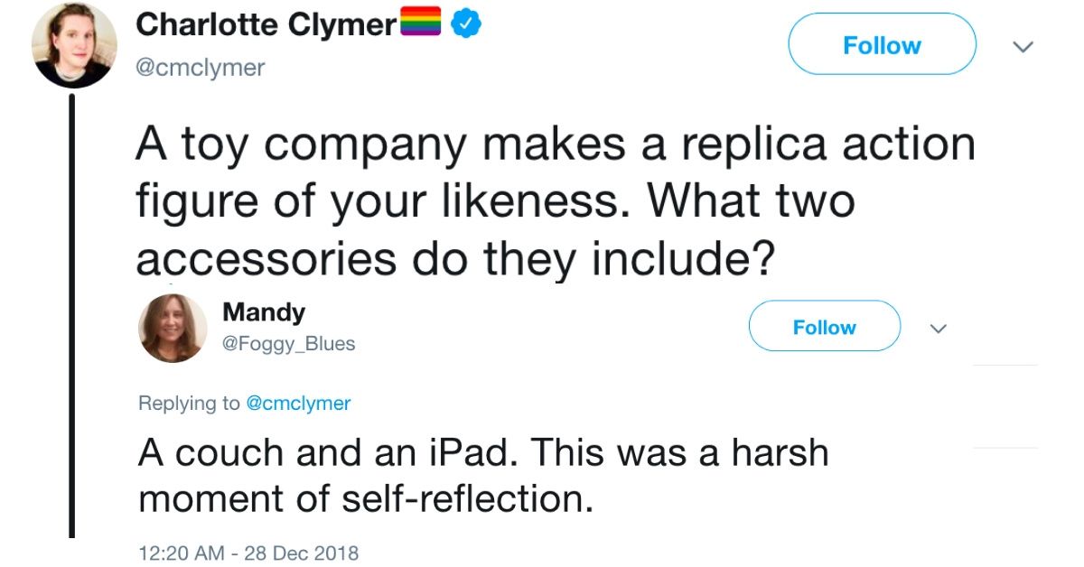 Twitter Users Hilariously Respond To What Accessories They Would Carry If They Were An Action Figure