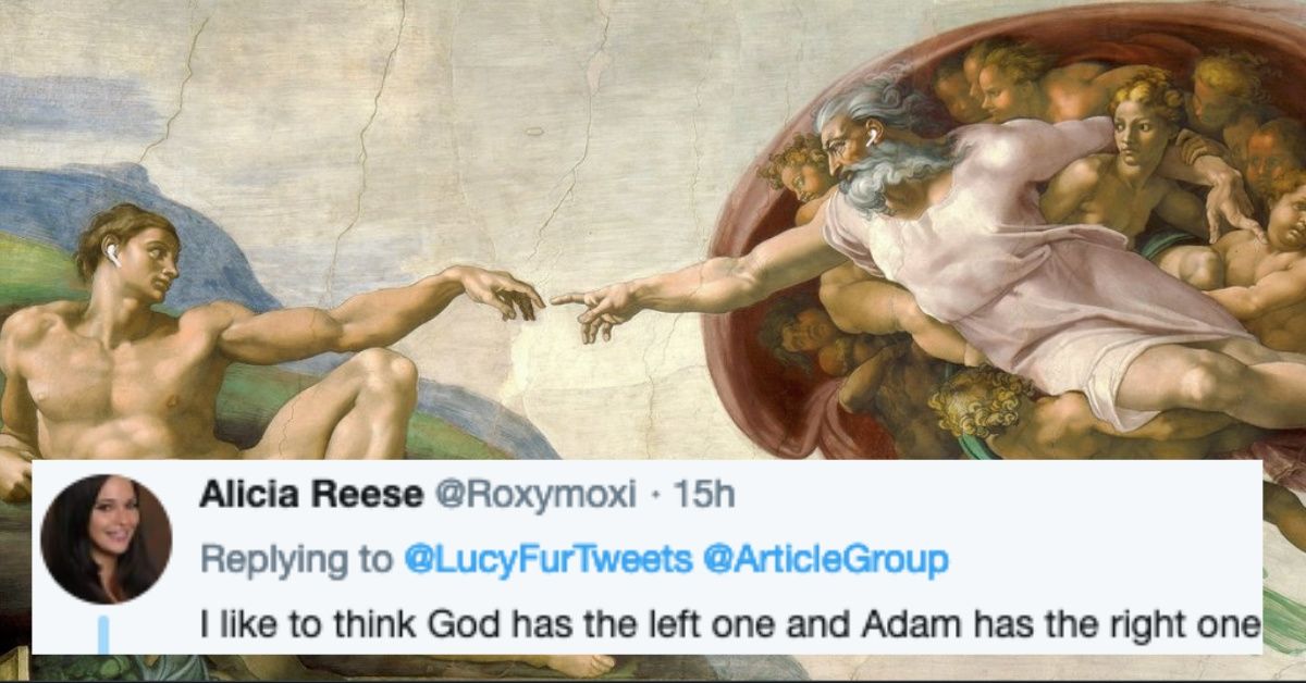 It Turns Out Photoshopping AirPods Into Classic Works Of Art Looks Surprisingly Natural