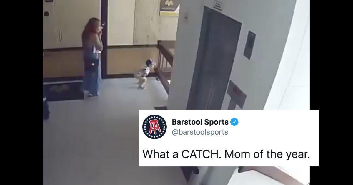 Mom's Quick Reflexes Save Her Toddler From What Could've Been A Deadly Freak Accident In Heart-Pounding Video