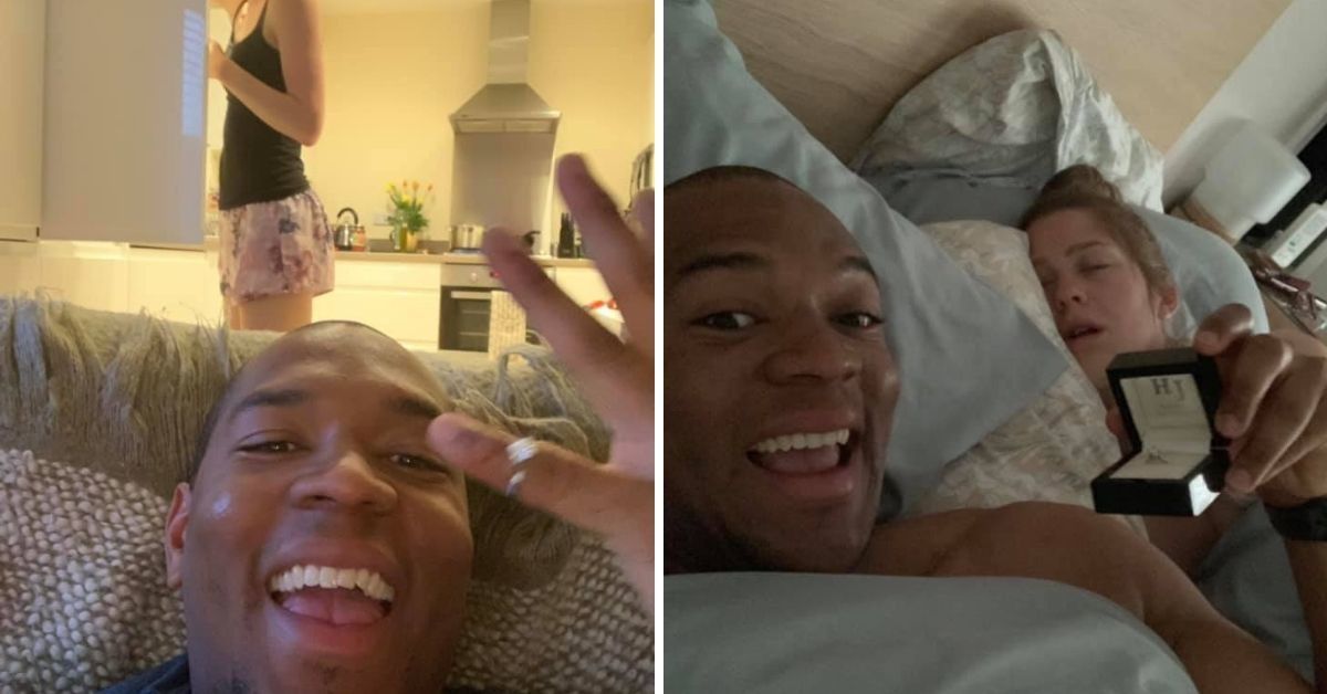 Guy Poses With Engagement Ring For A Month To See How Long It Takes Before His Girlfriend Notices