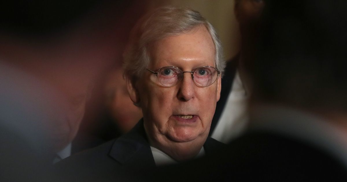 Kentucky Democrats Spoof Mitch McConnell's Campaign By Selling 'Moscow Mitch' Wrapping Paper