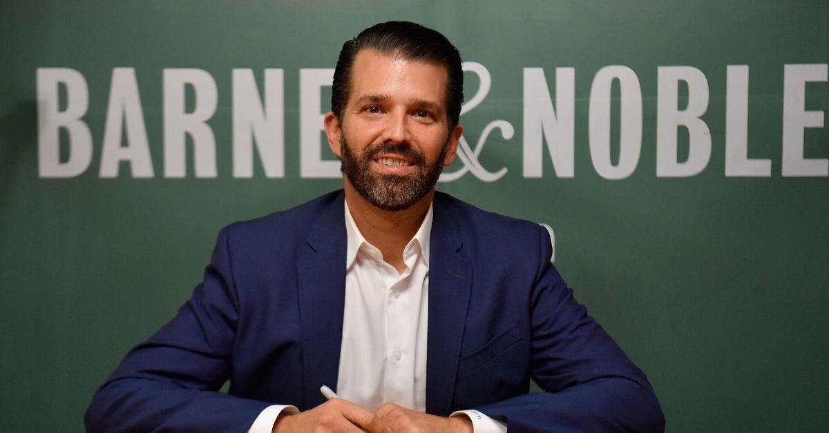 Don Jr. Shares Photoshopped Meme Of His Dad Carrying A Shark Out Of The Ocean, And It's Just Weird