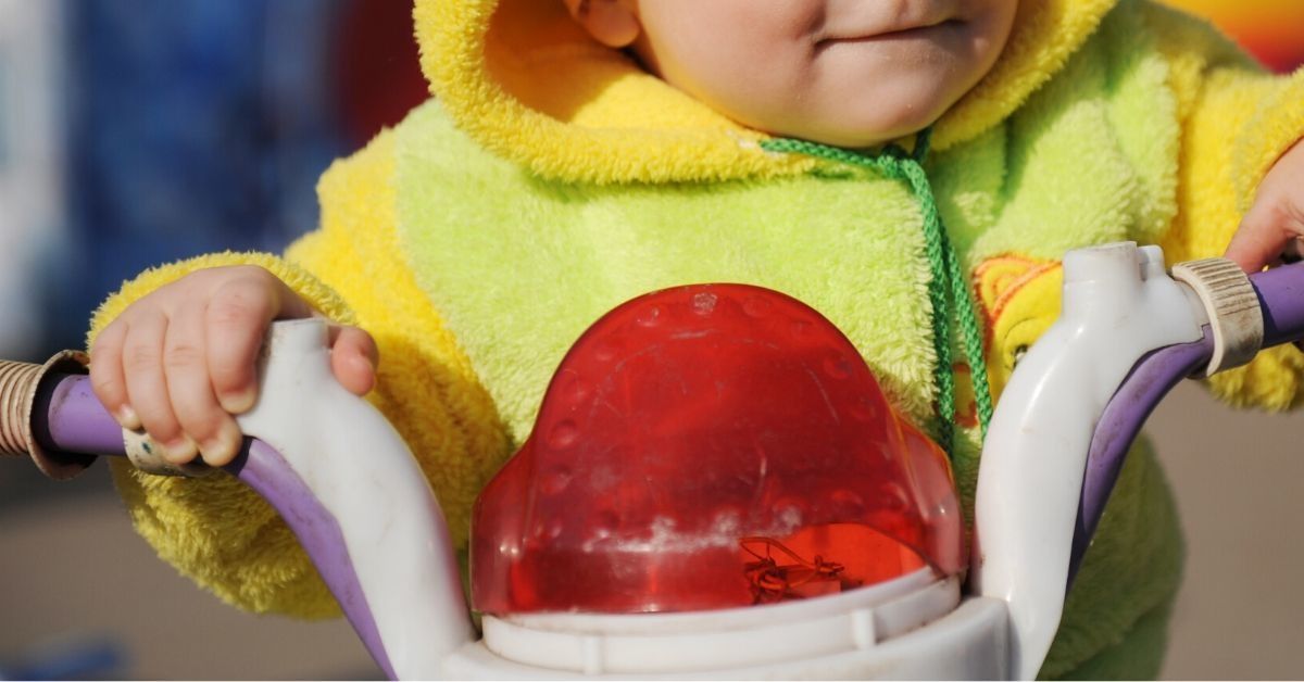 Three-Year-Old Boy Rides Toy Truck Into Heavy Traffic To Try To Save His Dad After He Had A Seizure