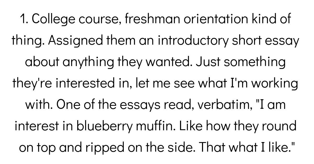 Teachers Share The Dumbest Assignments They've Ever Received