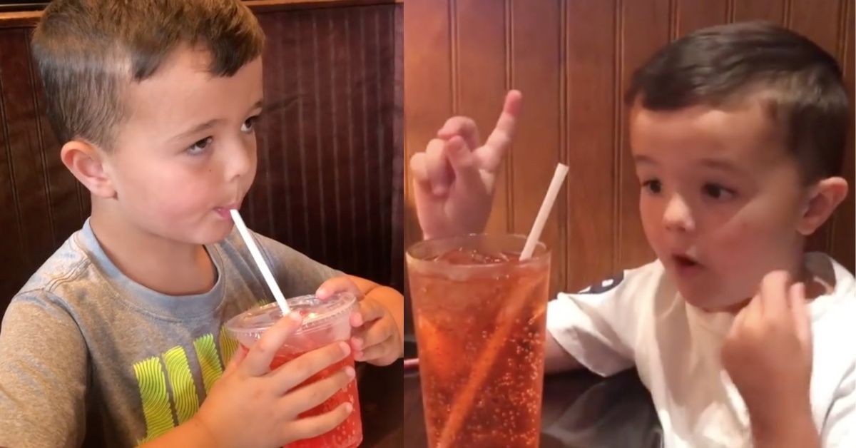 6-Year-Old Boy Who Dubbed Himself The 'Shirley Temple King' Goes Viral For His Brutal Reviews Of Restaurants' Shirley Temples
