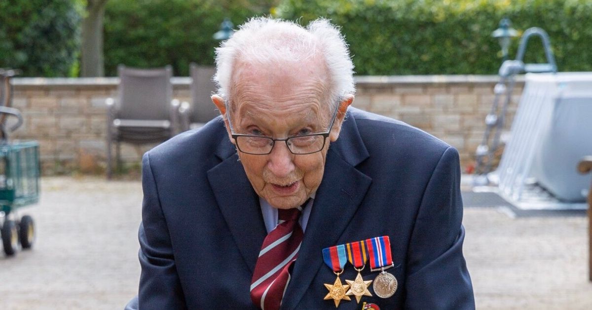 Military Vet Hailed As 'Inspiration To Us All' After Garden Walks In Lockdown Generate Millions In Donations