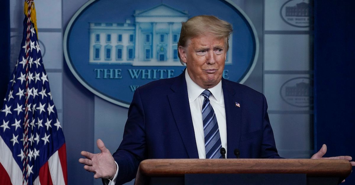 Trump Responds To Reporter's Question About Virus Deaths By Boasting About How 'A Lot Of People Love Me'