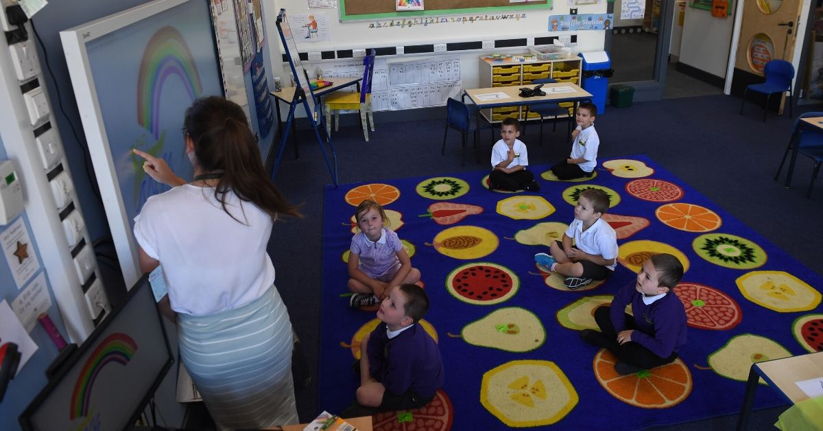 Photos Capture the 'New Normal' In England As Schools And Stores Open Back Up