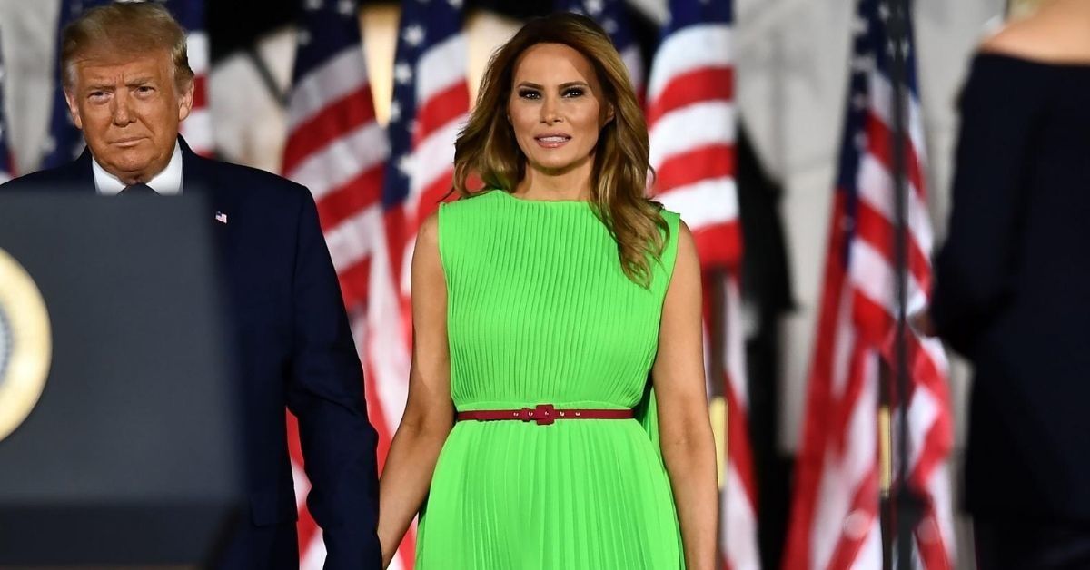 Melania Wore A 'Green Screen Dress' To The RNC, And You Can Already Guess What Happened Next