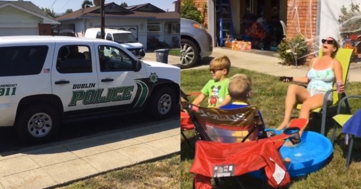 'Karen' Dragged After Calling Cops On 'Rowdy Pool Party' Consisting Of 4 People And A Kiddie Pool