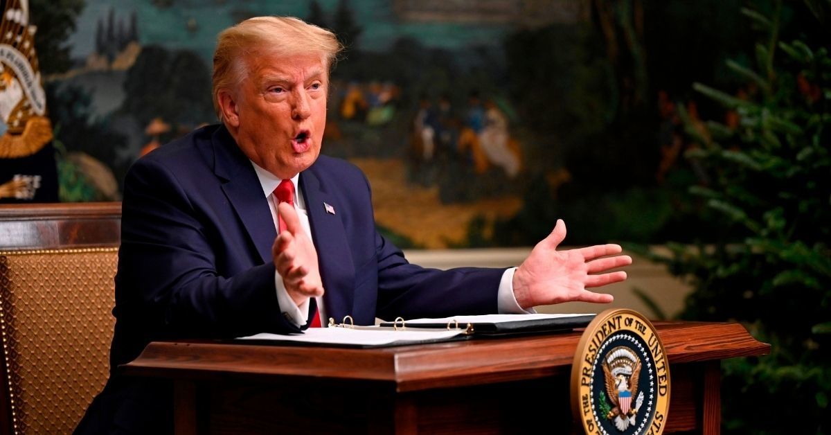 Photo Of Trump Sitting At A Laughably Tiny Presidential Desk Sparks Hilarious Photoshop Battle