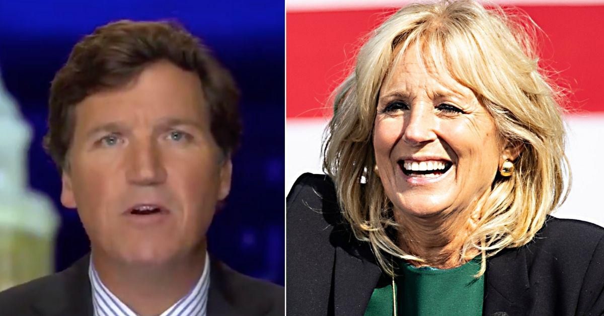 Tucker Carlson Slammed After Calling Jill Biden's Doctoral Dissertation 'Our National Shame'