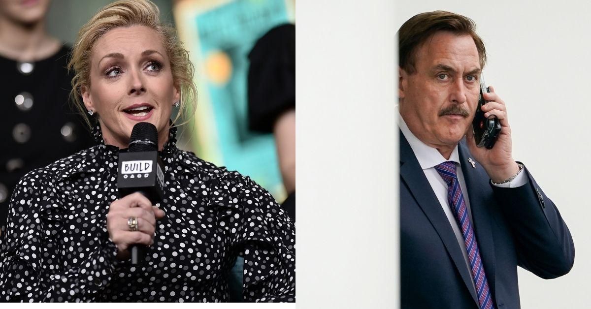 Jane Krakowski Shuts Down Bizarre Rumor Of Secret Romance With MyPillow CEO Mike Lindell