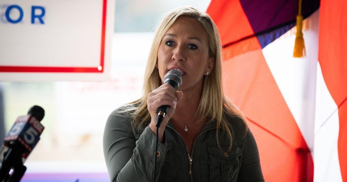 QAnon Congresswoman Accused Of Writing A Message Of Support To Herself In The D.C. Snow