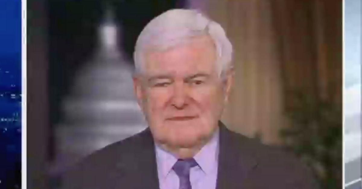 Newt Gingrich Rants Nancy Pelosi And Chuck Schumer Should Be On Trial Instead Of Trump