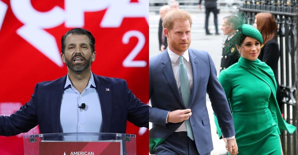 Don Jr. Gets Shut Down After Posting His Hot Take On The 'Meghan Markle/Prince Harry Hostage Video'