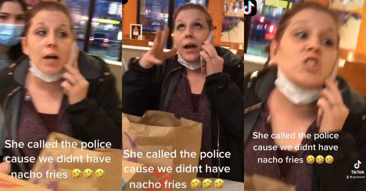 'Karen' Calls Cops After She Can't Order Taco Bell's Nacho Fries VIDEO