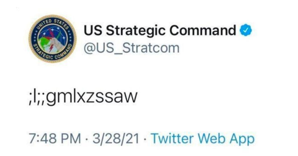 U.S. Strategic Command's Gibberish Tweet Sparks Panic–And The Cause Has People Nervously Laughing