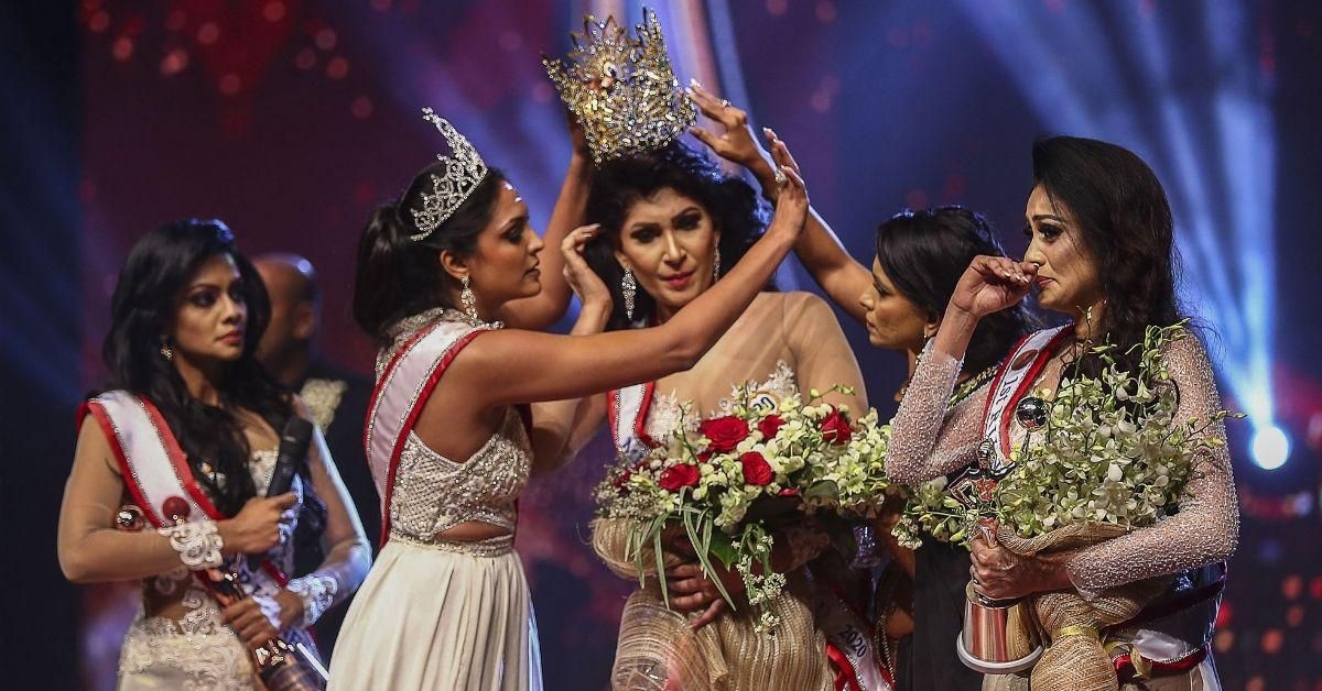 Reigning Mrs. World Arrested After Yanking Crown Off New Mrs. Sri Lanka's Head Over Divorce Rumors