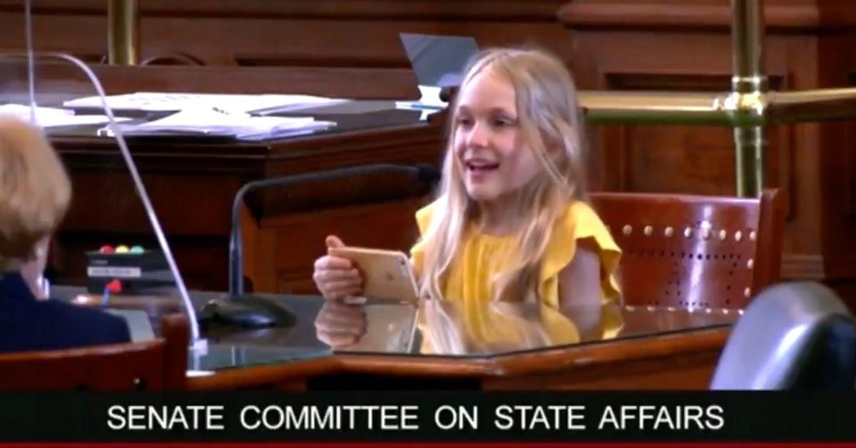 Trans 4th Grader Eviscerates Texas GOP Senators For 'Attacking Me Since Pre-K' In Blistering Speech