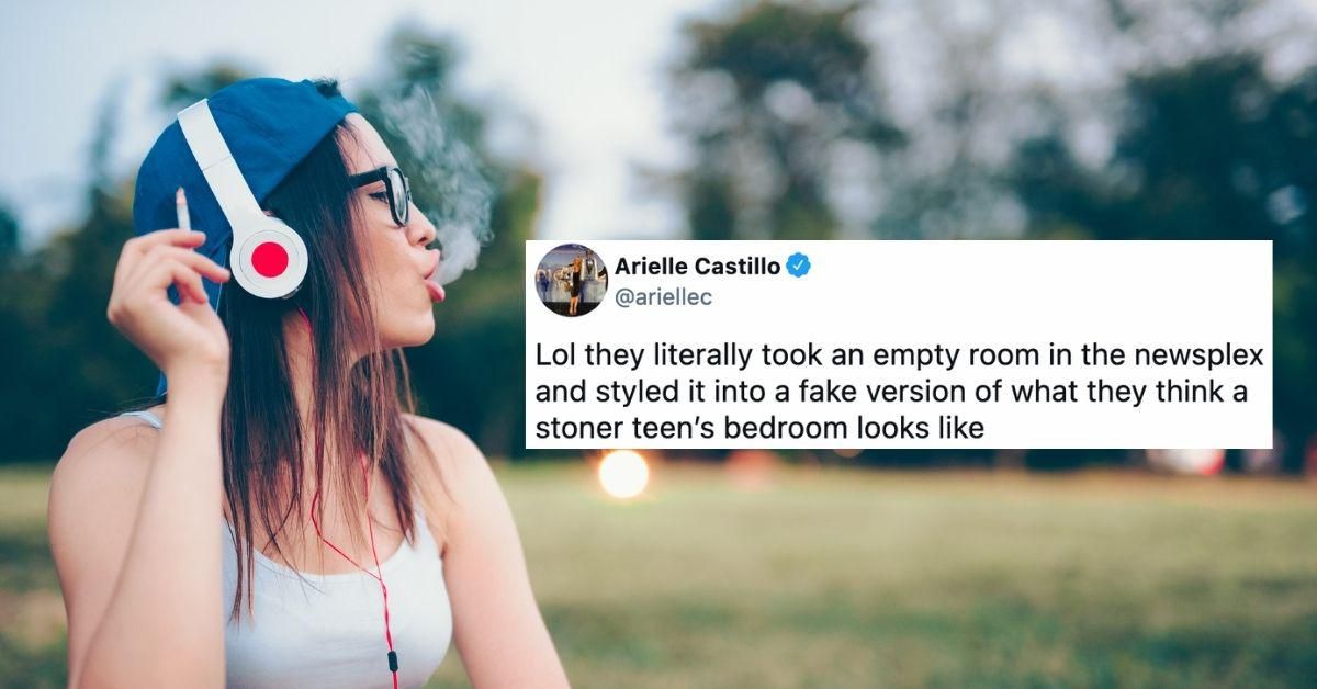 News Story About Teen Drug Use Roasted For Their Bizarre Take On A 'Normal Teen Bedroom'