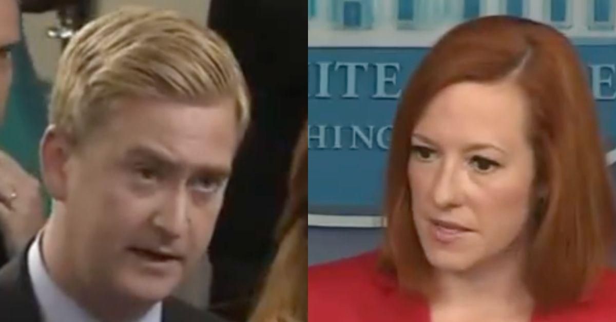 Jen Psaki Schools Fox News Reporter About First Amendment After He Criticizes Olympian's Protest