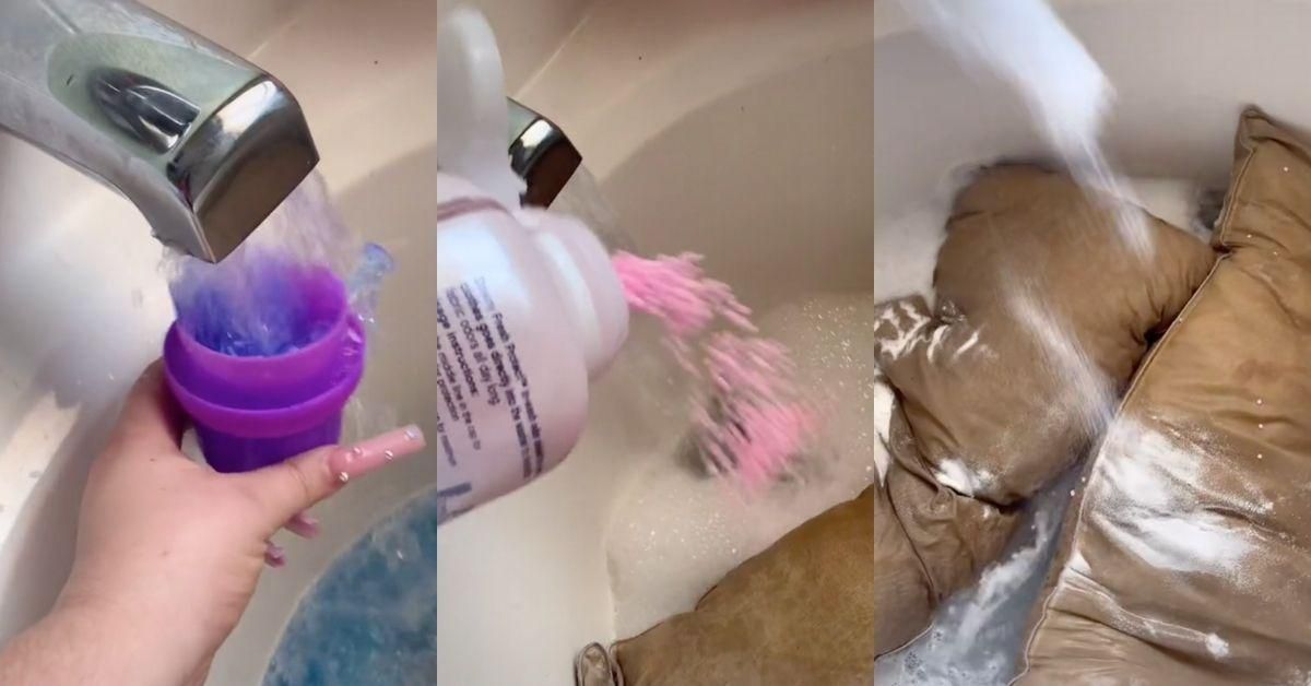 Woman Cleans Husband's Pillows That Hadn't Been Washed In 5 Years—And The Results Are Astounding